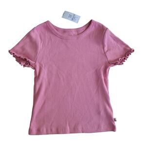 Gap Pink Ribbed Tee